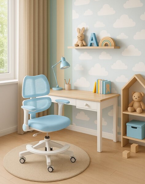 Dětská židle DinoFlex Blue