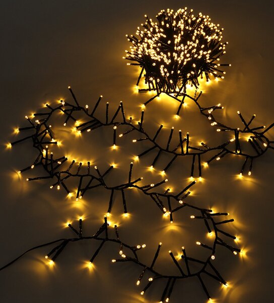 Vánoční světýlka vnitřní teplá bílá 200 LED