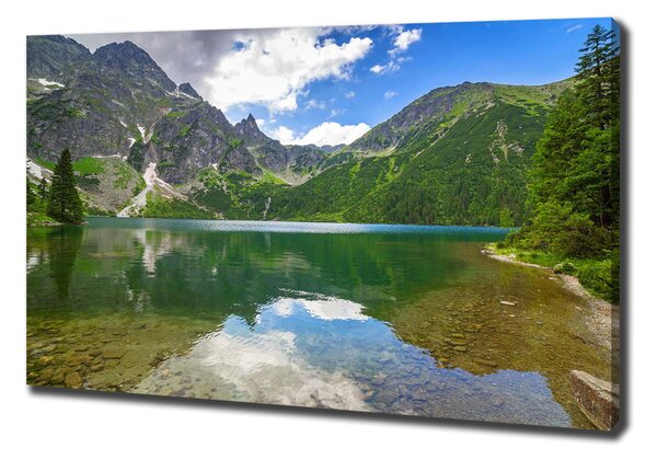 Foto obraz na plátně Mořské oko Tatry oc-119811349