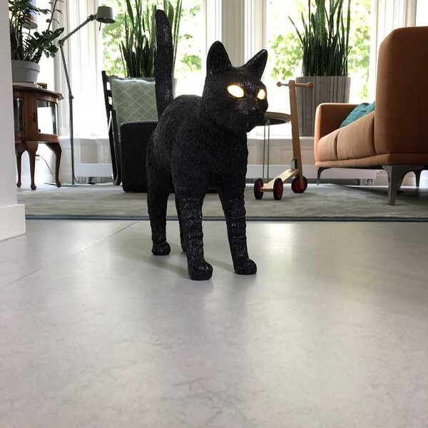 Seletti designové stolní lampy Jobby The Cat