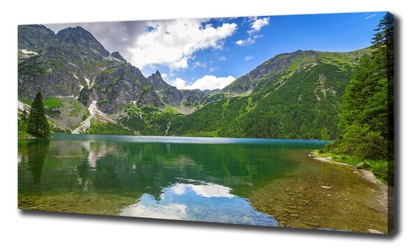 Foto obraz na plátně Mořské oko Tatry oc-119811349