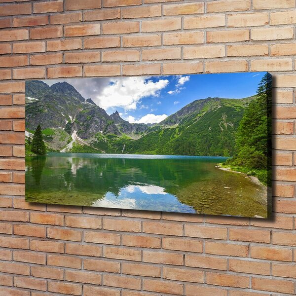 Foto obraz na plátně Mořské oko Tatry oc-119811349