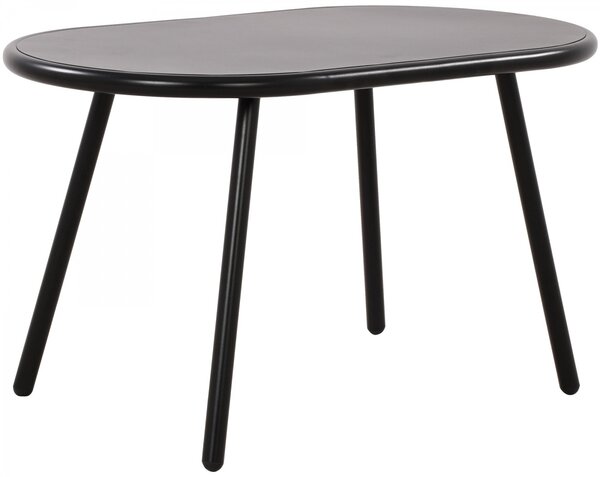 Konferenční stolek Velva - v45 x 80 x 45 cm - Černá