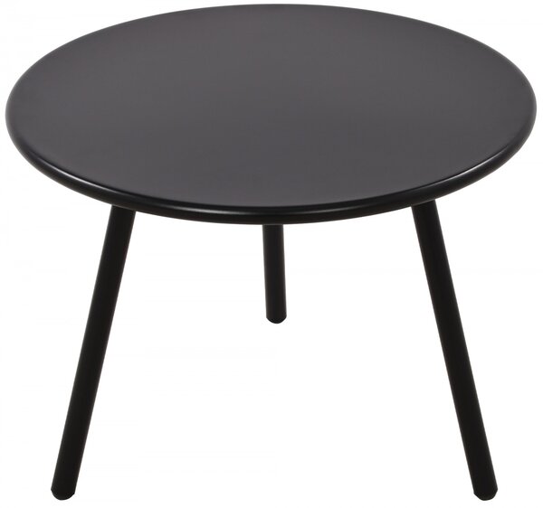 Konferenční stolek Minot - v45 x Ø60 cm - Černá