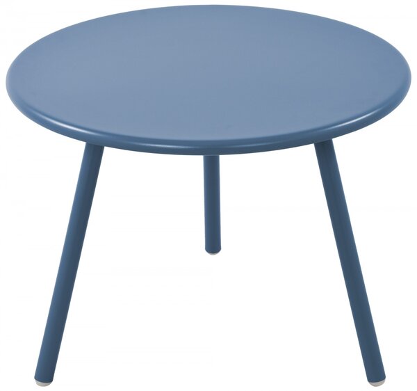 Konferenční stolek Minot - v45 x Ø60 cm - Modrá