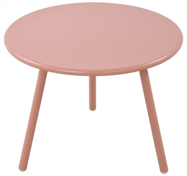 Konferenční stolek Minot - v45 x Ø60 cm - Růžová
