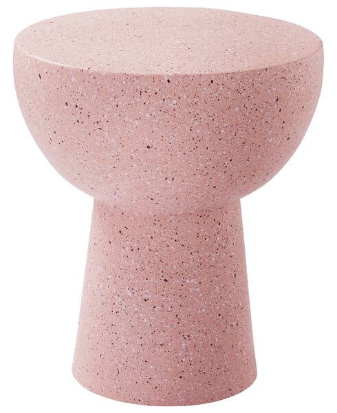 Jotex Růžový kovový odkládací stolek BALIS 35 cm