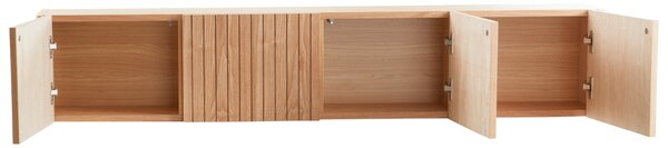 Jotex Přírodní nástěnná skříňka PALANZO 160 x 25 cm
