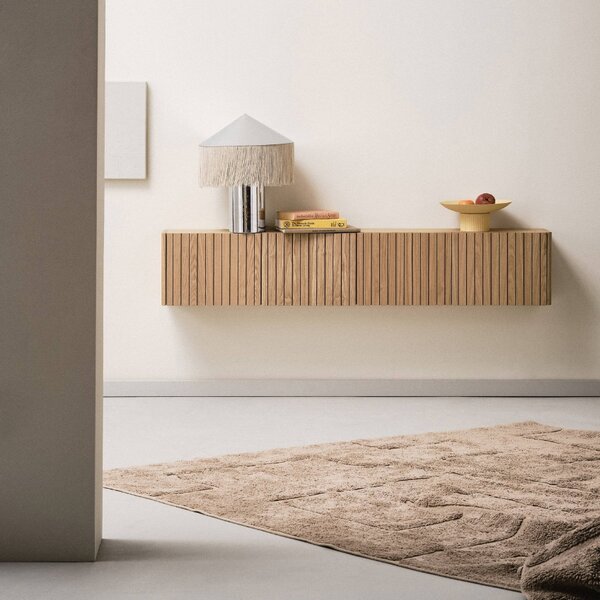 Jotex Přírodní nástěnná skříňka PALANZO 160 x 25 cm