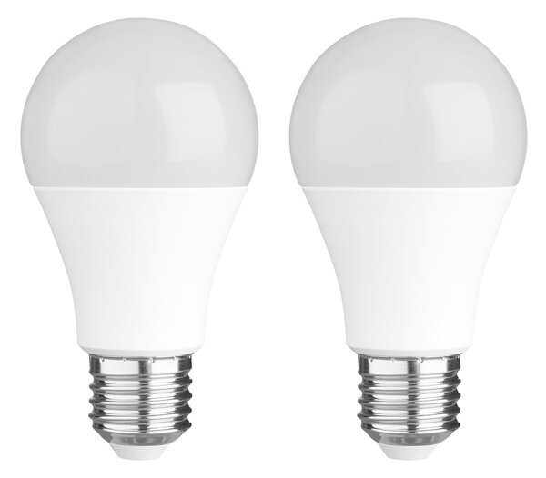 Livarno® LED žárovka, E14/E27 (7,3 W E27 klasický tvar, 2 kusy) (100396507001)