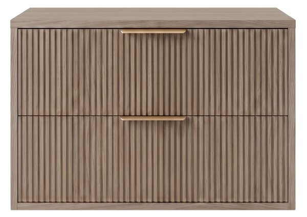 Koupelnová skříňka pod umyvadlo Rea Mono 60cm Grey Oak