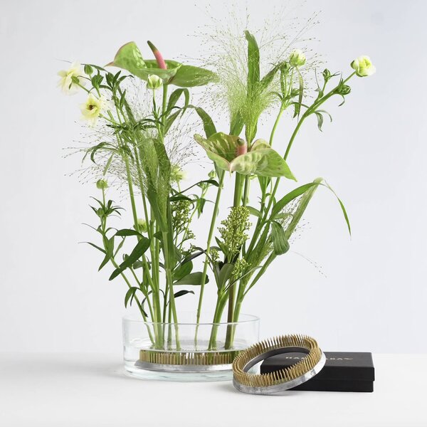 Hanataba Floristická pomůcka Kenzan The Ring - 12 cm HT106