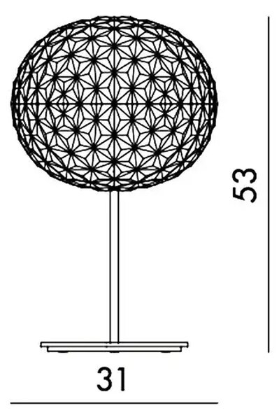 Kartell designové stolní lampy Planet Tavolo