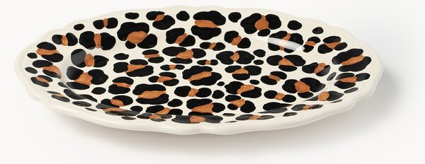 Ručně vyrobený servírovací talíř Leopardo