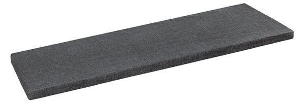 Bellatex Sedák na lavici hladký Grafitová rozměr 40x120 cm