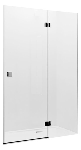 Roca Metropolis sprchové dveře 100 cm sklopné chrom lesk/průhledné sklo AMP3410012M