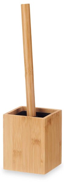 WC kartáč v bambusové nádobě, 10 x 10 x 36 cm