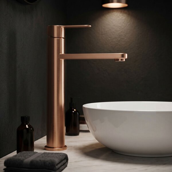 Koupelnová baterie Rea Arcos Brush Copper