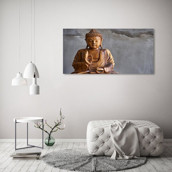 Foto obraz na plátně Dřevěný budha oc-120485087