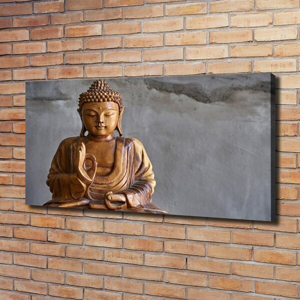 Foto obraz na plátně Dřevěný budha oc-120485087