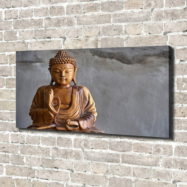 Foto obraz na plátně Dřevěný budha oc-120485087