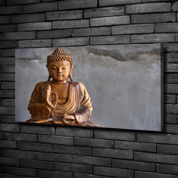 Foto obraz na plátně Dřevěný budha oc-120485087