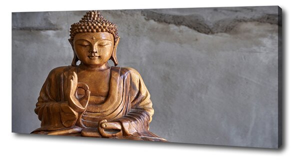 Foto obraz na plátně Dřevěný budha oc-120485087