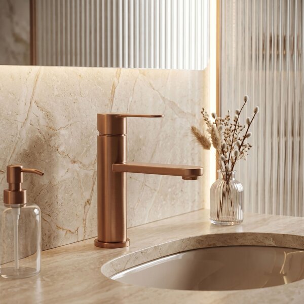 Koupelnová baterie Rea Arcos Brush Copper