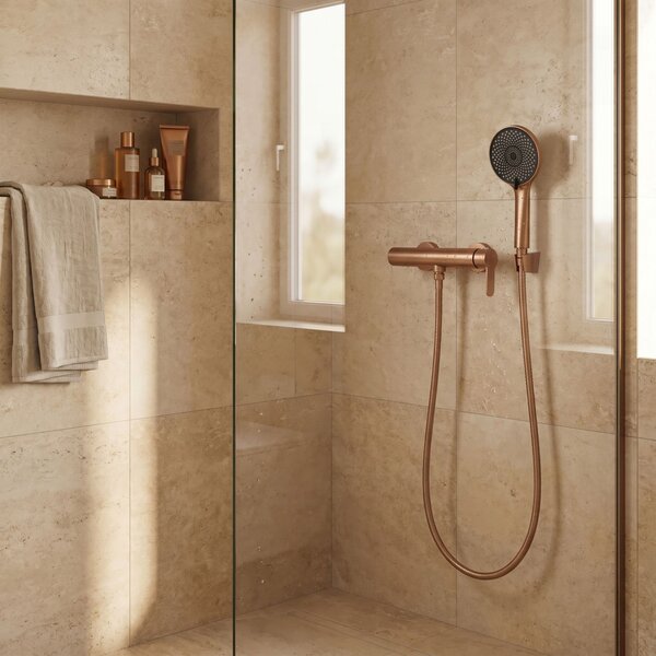 Rea, Sprchová baterie REA Arcos Brush Copper, REA-B6979