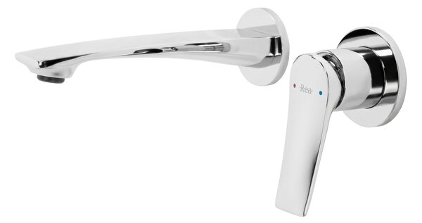 Rea, Podomítková umyvadlová baterie REA VISION Chrome + BOX, REA-B6960