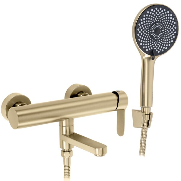 Vanová baterie Rea Arcos Brushed Gold