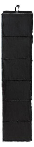 Černý závěsný organizér se 6 přihrádkami Compactor Garment So