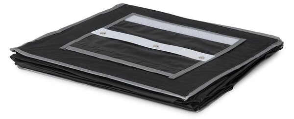 Černý závěsný organizér se 6 přihrádkami Compactor Garment So