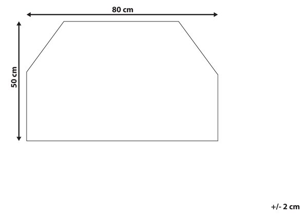 Rohožka SELATNA Přírodní 50 x 80 cm Vánoční motiv Kokosové vlákno