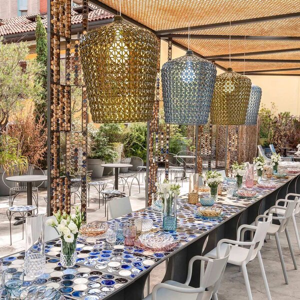 Kartell designová závěsná svítidla Kabuki Suspensione