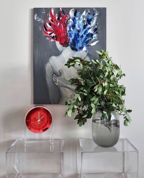 Kartell designové stolní hodiny Air Du Temps
