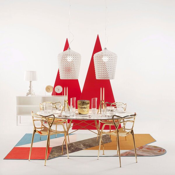 Kartell designové stolní hodiny Air Du Temps