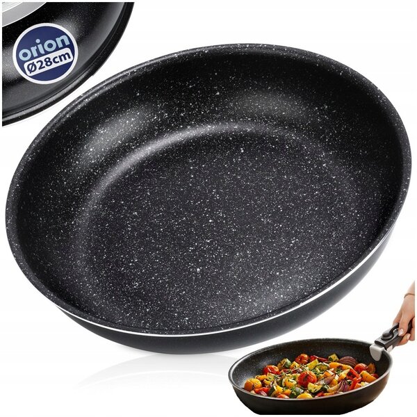 Tradiční pánev Orion Grande Combi 28 cm granitová