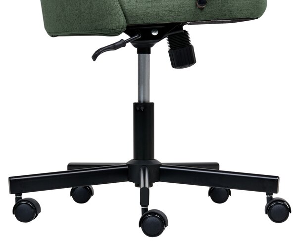 Kancelářská židle CAROGA Tkanina Tmavě zelená