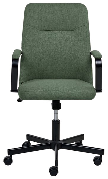 Kancelářská židle CAROGA Tkanina Tmavě zelená