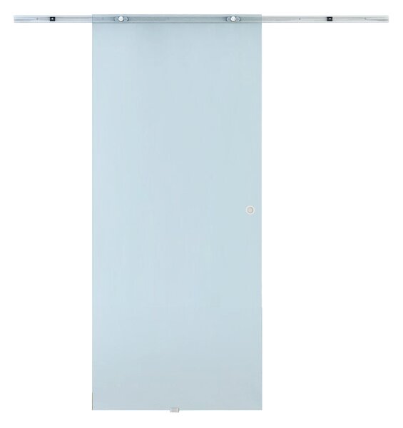 HOMCOM Skleněné Posuvné Dveře Z Matného Skla 775 / 900 / 1025 x 2050 mm | Aosom