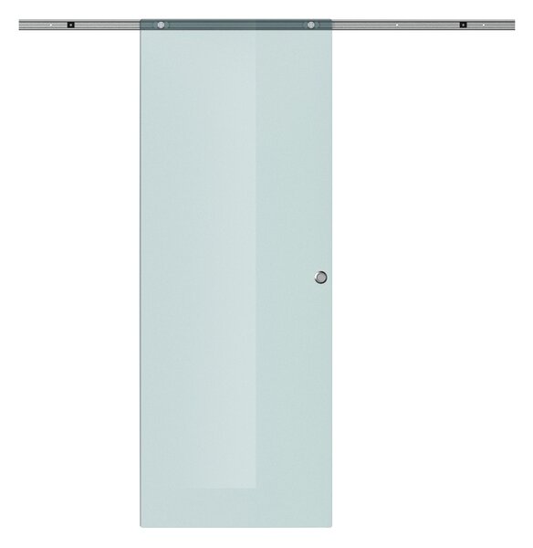 HOMCOM Skleněné Posuvné Dveře pro Pokoj Matované Sklo 775 / 900 / 1025 x 2050 mm | Aosom