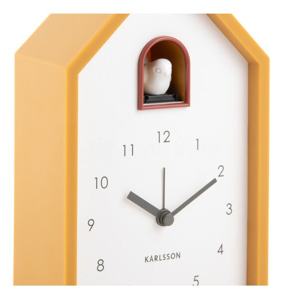 Stolní hodiny s kukačkovým budíkem 6015YE Karlsson 20cm