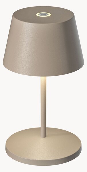 Přenosná exteriérová stolní LED lampa Seoul, stmívatelná