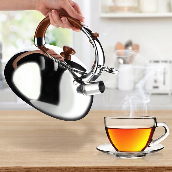 Konvice Kadax 2,5 l, hnědá/stříbrná