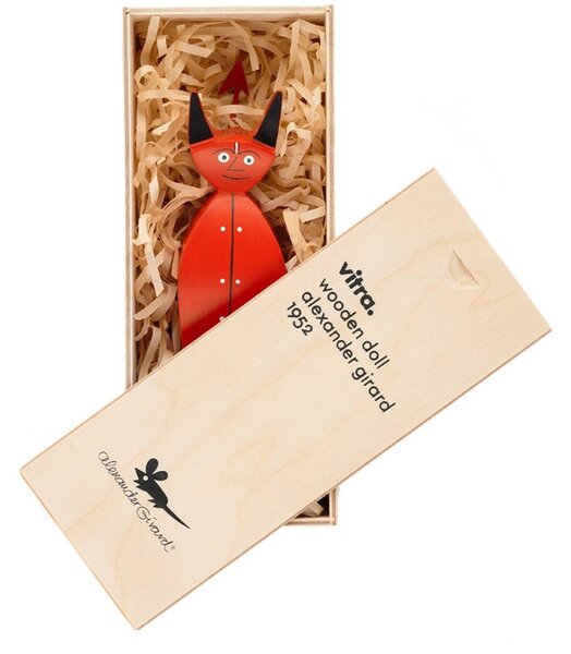 Vitra designové figurky Wooden Dolls Little Devil