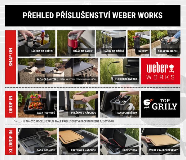 Weber Plancha gril Slate GPD Premium Griddle, 76 cm