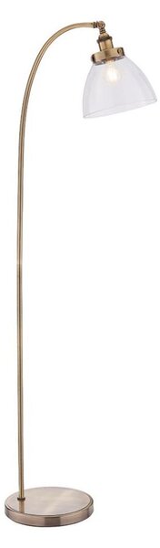 Endon 77860 - Stojací lampa HANSEN 1xE27/40W/230V mosaz
