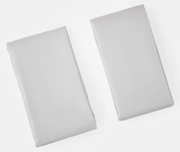 Sinsay - Jednobarevné povlaky na polštář 2 pack - šedá