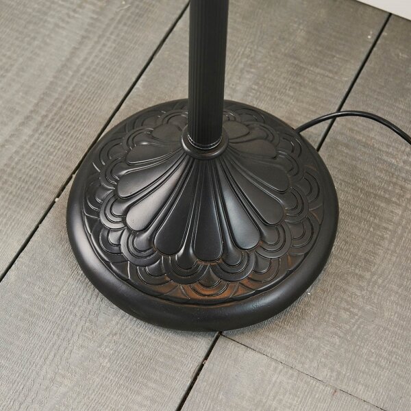 Endon 64069 - Stojací lampa Tiffany DRAGONFLY 2xE27/60W/230V pr. 50 cm